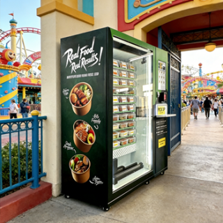 Professional Hot Food Vending Machines by IMT Vending